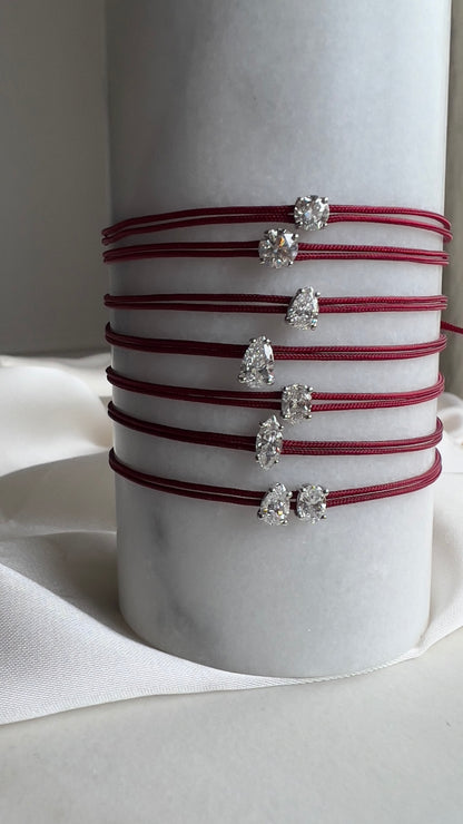 Oval Diamond Bracelet