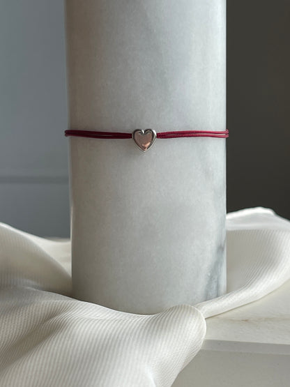 14K Heart Bracelet