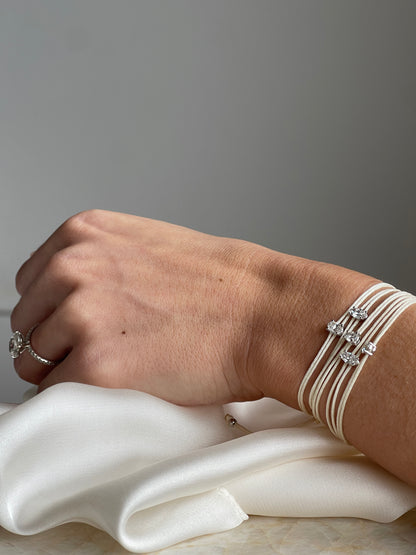 Pear Diamond Bracelet