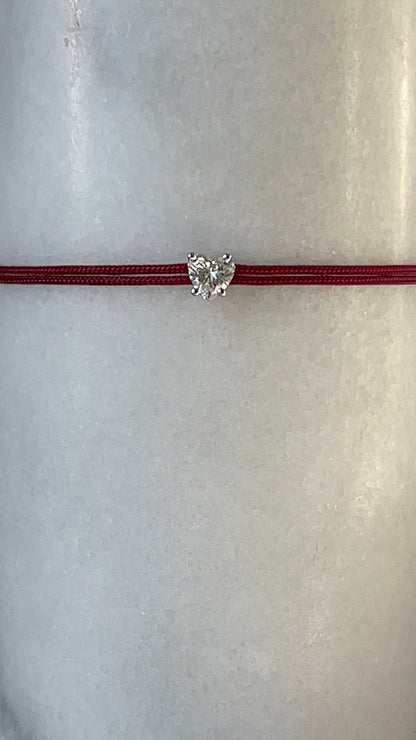 Heart Diamond Bracelet